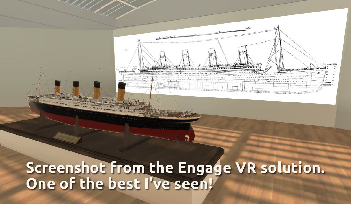 Engage VR titanic